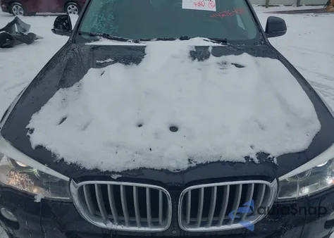 2017 BMW X3 xDrive28I z USA, uszkodzony, nr VIN 5UXWX9C35H0T21834